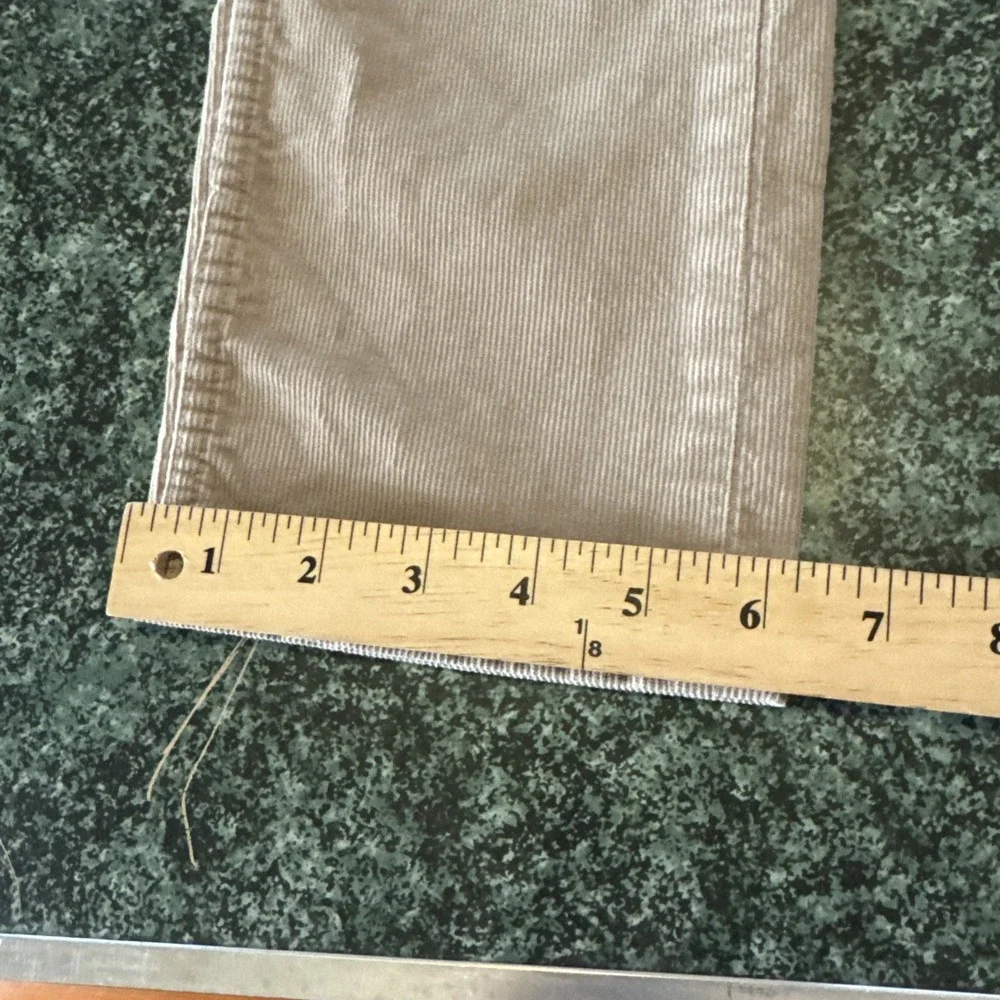 Vineyard Vines‎ Girls Size 12 Corduroy Pants Beige Adjustable Waistband Preppy